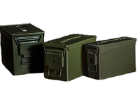 Boîte à munitions en métal M19A1 Fat 50 Cal Iron Ammo Can avec support de personnalisation OEM