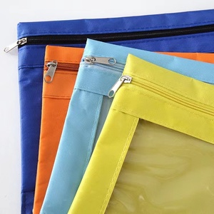 Waterproof Transparent <strong>PVC</strong> Frosted Zip Lock <strong>File</strong> <strong>Bag</strong> B5 <strong>Document</strong> Pouch with Three Isolation Layers A4 <strong>Document</strong> <strong>File</strong> <strong>Folder</strong> - Product Image 5