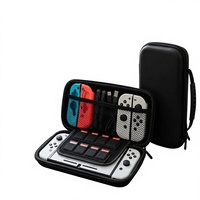 Étui de transport portable personnalisé en EVA compatible avec Switch PS2, sac de protection pour console de jeu vidéo, boîte de rangement antichoc avec logos
