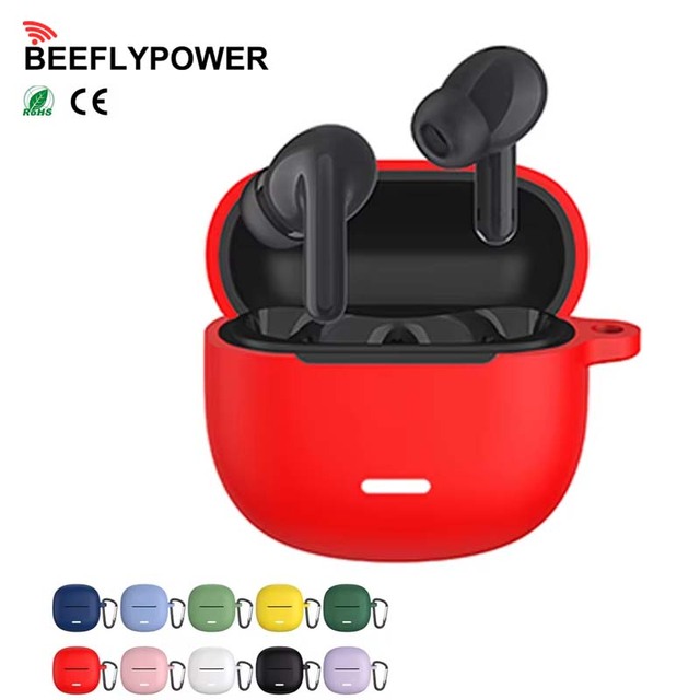BEEFLYPOWER Brand Silicone Wireless Earbuds Case for Xiaomi Redmi Buds 6 Lite TWS Headphone Cases with Free Samples Not Earbuds