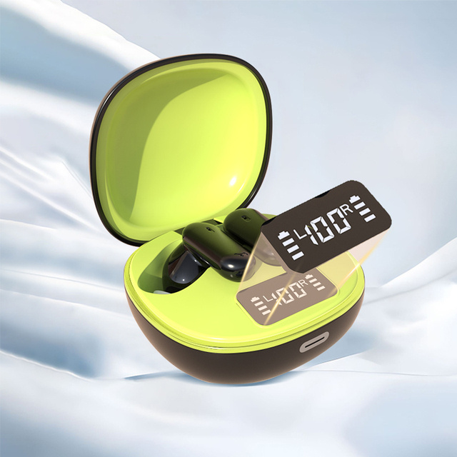 2025 ANC Deep Noise Reduction A40 TWS Blue Tooth Wireless Earphones Low Latency Earbuds With Led Battery Power Display Headphone