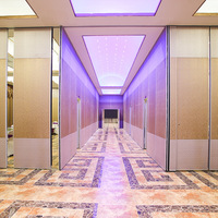 Cloison murale coulissante et pliante en MDF, cloison de bureau et de chambre, cloison murale mobile et pliante