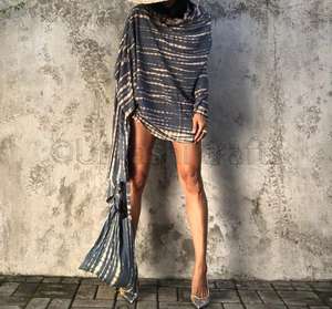 Foulard d'été style bohème pour femmes, vêtements de plage, écharpe, Sarong, teinture cravate, mode, 2020 - Product Image 3