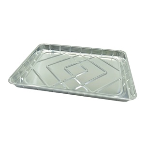 To Go Containers with Plastic Lids Aluminum Foil <strong>Disposable</strong> Food Grade Plates &amp; <strong>Trays</strong> 200ml/150ml PET Plastic Lid Oven Safe - Product Image 4