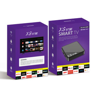 XS97 SE 2,4G/5G dual WiFi OTT TV box OEM ODM STB 1GB 8GB 2 + 16GB bt5.0 4K Smart Set Top Box Android TV box - Product Image 1