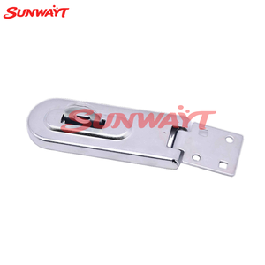 ตัวล็อคประตูโลหะ ตัวล็อคกุญแจ ตัวล็อคประตูแบบหัวเข็มขัด อุปกรณ์เสริมตัวล็อค ตัวล็อคแบบตะขอ สำหรับตู้เกม - Product Image 2