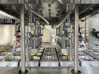 Machine d'emballage de remplissage et de scellage automatique pour la crème glacée et le yaourt grec