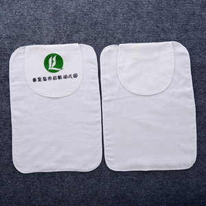 Toalla absorbente de sudor para bebé, almohadilla para la espalda de 100cm x 140cm para niños de guardería con logotipo bordado, uso en primavera - Product Image 4