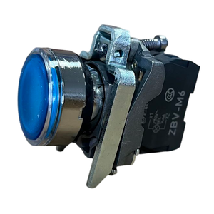 Interruptor de Botón Metálico Iluminado con LED Plateado XB4, 10A Máx. Nivel de Protección IP67 Actual, Montaje de 22 mm, 600 V, IK06, 10000000 - Product Image 3