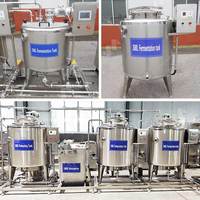 Cuve de Fermentation Conique 150L en Acier Inoxydable pour Brassage, Équipement de Fermentation 200 Litres, Fermenteur 10000L, 50 Litres