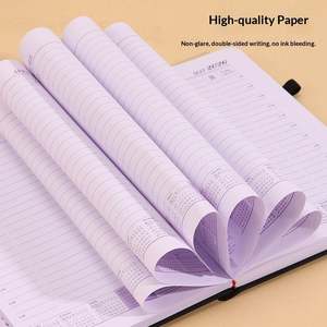 Agenda 2026 en Similicuir Modèle 002 – Carnet de Notes 365 Jours avec Suivi des Horaires – Calendrier et Planificateur Transfrontalier - Product Image 2