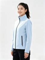 Veste imperméable unisexe d'hiver à coque rigide, une pièce, doublée polaire, col roulé, coupe-vent, fermeture éclair, imprimé, vêtement d'extérieur chaud pour la randonnée