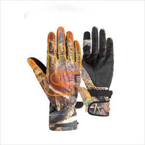 Перчатки с подогревом, уличные спортивные варежки и перчатки для пальцев на зиму, повышенная холодная погода, для катания на лыжах, рыбалки, велоспорта