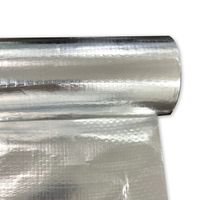 Tissus d'isolation thermique tissés, feuille d'aluminium pour toiture