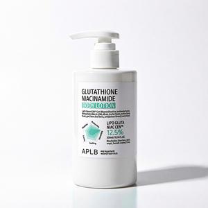 Lotion corporelle APLB Glutathione Niacinamide 300 ml, soin quotidien de la peau, tous types de peau - Product Image 1