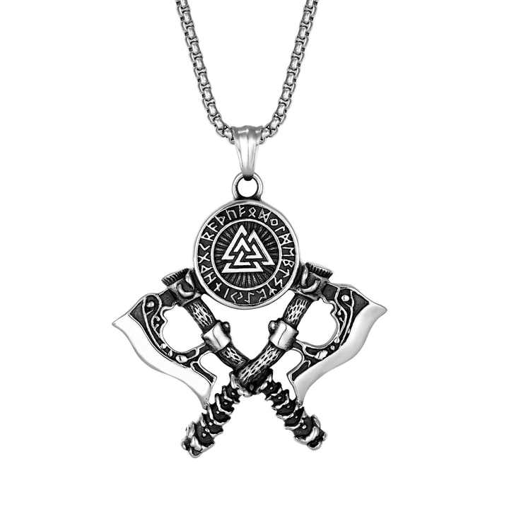 HXWZB Boucles D'oreilles Viking Pour Homme - Boucles D'oreilles Sorcières - Étoile - Loup - Boucle D'oreille Viking - Boucle D'oreille Triangle., Argent Sterling, Pas De Gemme