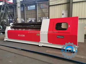 W12 -12x3000 Cnc Rolling 4 Roller Plate Sheet Metal Rolling Machine