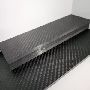 Plaque en fibre de carbone personnalisée, accessoires pour équipements sportifs, résistante à l'usure et à la fatigue - Product Image 4