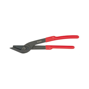 Cizallas para Tiras de Acero Yiertuo de 180 mm, Forma de Codo, Cuchillas Industriales para Cortar Acero Inoxidable, Mango Rojo YT-1930 - Product Image 1