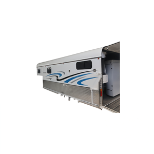 Remorque pour chevaux à col de cygne incliné en aluminium extrudé - Product Image 5