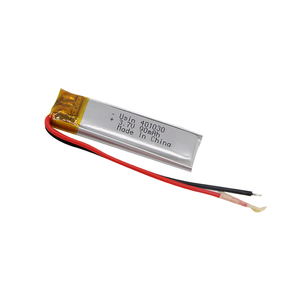 แบตเตอรี่ลิเธียมโพลิเมอร์แบบชาร์จได้ 3.7V 401030 90mah ขายส่งในราคา 3.7V - Product Image 2
