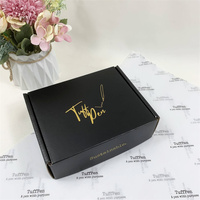 Vente chaude Papier Personnalisé Ondulé Petites Boîtes En Carton Artisanat Stylo Cadeau Expédition Mailer Boîte D'emballage avec Logo Personnalisé