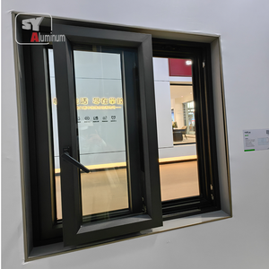 Cửa sổ kính khung nhôm với giá rẻ mới nhất thiết kế đơn giản cửa sổ nhà trượt nhôm - Product Image 5