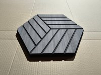 Panneaux acoustiques en bois 3D 4 pièces pour une décoration élégante et une réduction du bruit, panneaux muraux texturés 3D 94,5x7,9 pouces