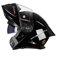 Casque modulaire, casque à visière relevable, casque de moto modulaire, casque de moto à double visière, casque avec visière solaire interne
