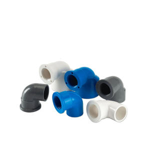 Gomito in PVC personalizzato con cavo interno a 90 gradi °   Giunto per Tubi di Alimentazione Idrica da 32mm con Gomito in PVC-U a Diametro Variabile - Product Image 2