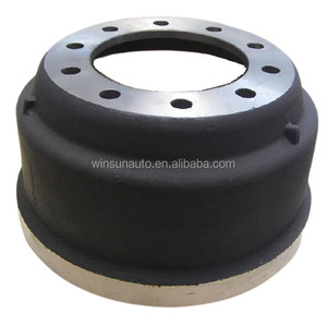 Tambor de freno de camión de vehículo comercial OEM 3600A 3600AX tambor de freno de camión resistente para GUNITE - Product Image 1