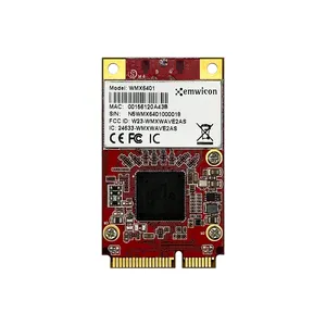 Emwicon WMX6401 802.11Ac/Abgn Dual Band Wave II Mini PCIe Card PCIe Interface QCA9984