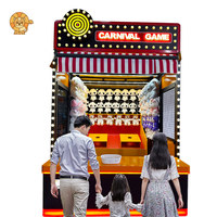 LTG Europe Indoor-Kirmesspielstand Vintage Sandsackwurfspiel aus Kunststoff zum Fabrikpreis im Angebot
