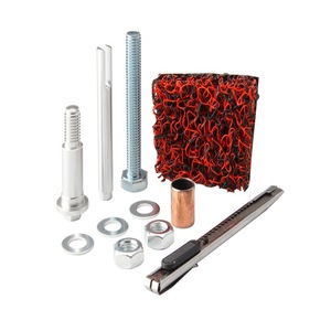 Saab 9-3 Clutch Repair Kit 55556311 For Replacement And Repair With Metal Components And <b>Red</b> Friction <b>Material</b> - Product Image 5
