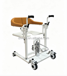 Silla de Baño y Transferencia Hidráulica para Pacientes, con Acero Electroforético 2.0, Capacidad de 120 kg, Ajustable, para Uso Hospitalario - Product Image 2
