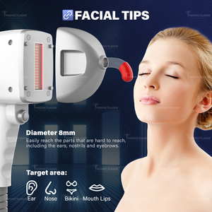 <span class=keywords><strong>Appareil</strong></span> d'épilation au laser à diode à 3 ondes Perfectlaser, embout facial de 8 mm, zones difficiles d'accès, <span class=keywords><strong>nez</strong></span>, <span class=keywords><strong>oreilles</strong></span>, sourcils, <span class=keywords><strong>appareil</strong></span> d'épilation des <span class=keywords><strong>poils</strong></span> - Product Image 3
