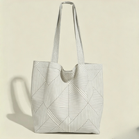 Grand sac fourre-tout en toile à motif de dessin animé pour femmes, avec logo personnalisé imprimé, fermeture éclair, vente en gros
