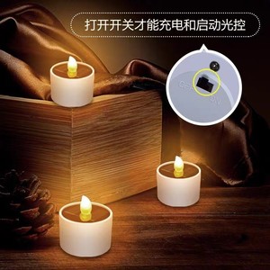 Lampe solaire à bougie 3W LED, éclairage extérieur de jardin, lumière de nuit décorative, éclairage paysager pour cour et fêtes - Product Image 4