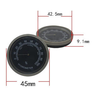 金属アクリル隠し留め金スポット供給プロセスハイグロメータクリスタルクラフクロックヘッド発光時計コア象眼細工直径45cm - Product Image 3