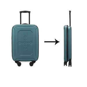 Koowo防水舱可折叠行李箱4轮可折叠平旋转行李箱折叠滚动行李箱手提袋