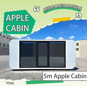 Casa Prefabricada Móvil de Acero Personalizable Tipo Cabaña Apple, Mini Casa para Vacaciones y Uso en Oficinas - Product Image 2