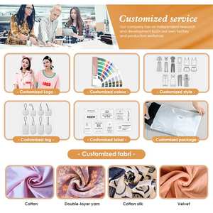 Oferta Especial Conjunto de Pijama de Poliéster para Mujer Cómodo y a la Moda con Lazo y Cuello Vuelto - Product Image 4