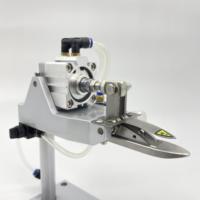 Machine de découpe QS-300CS pour la fabrication de jeans, coupe-tissus pour pantalons, casques audio et passants de ceinture, compatible avec les machines à coudre