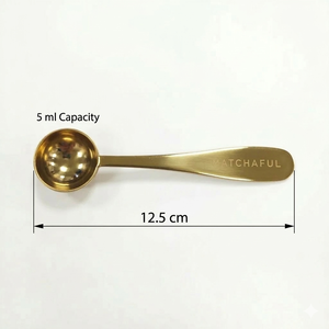 Cuchara Medidora de Café de <span class=keywords><strong>Alta</strong></span> Calidad, Acero Inoxidable, 1 Cucharadita, Mango Largo, para Café, Té, Matcha - Product Image 2