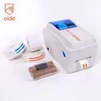 OEM Kustom Desktop 2D Digital Thermal Barcode Stiker Pita Printer untuk Gelang & Label Mencetak Tanda Terima