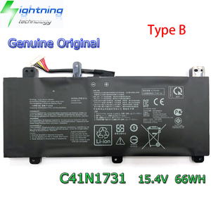 Nueva batería de ordenador portátil C41N1731 15,4 V 66Wh Original y genuina para Asus ROG Strix GL504 <span class=keywords><strong>GL504GM</strong></span> cuaderno de la marca de la serie de la marca Asus - Product Image 3