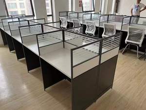 Best Selling Office <b>Workstation</b> Modular Desk4 6 8 10 Desk Cubicle <b>Workstations</b> - Product Image 5