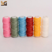 Fil ciré rond de 0.8mm pour coudre le cuir, artisanat, bricolage, réparation de sacs à chaussures, Extra fort, robuste