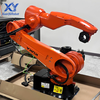 Bras robotisé industriel à six axes KUKA KR210R2700 IP65, portée 2700 mm, charge utile 210 kg, moteur PLC, précision 0,06 mm, boîte de vitesses 1077 kg