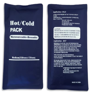 Custom Ice Gel Bag Sports Injury Treatment Reusable Physical Injuries Therapy Hot Cold Gel Pack